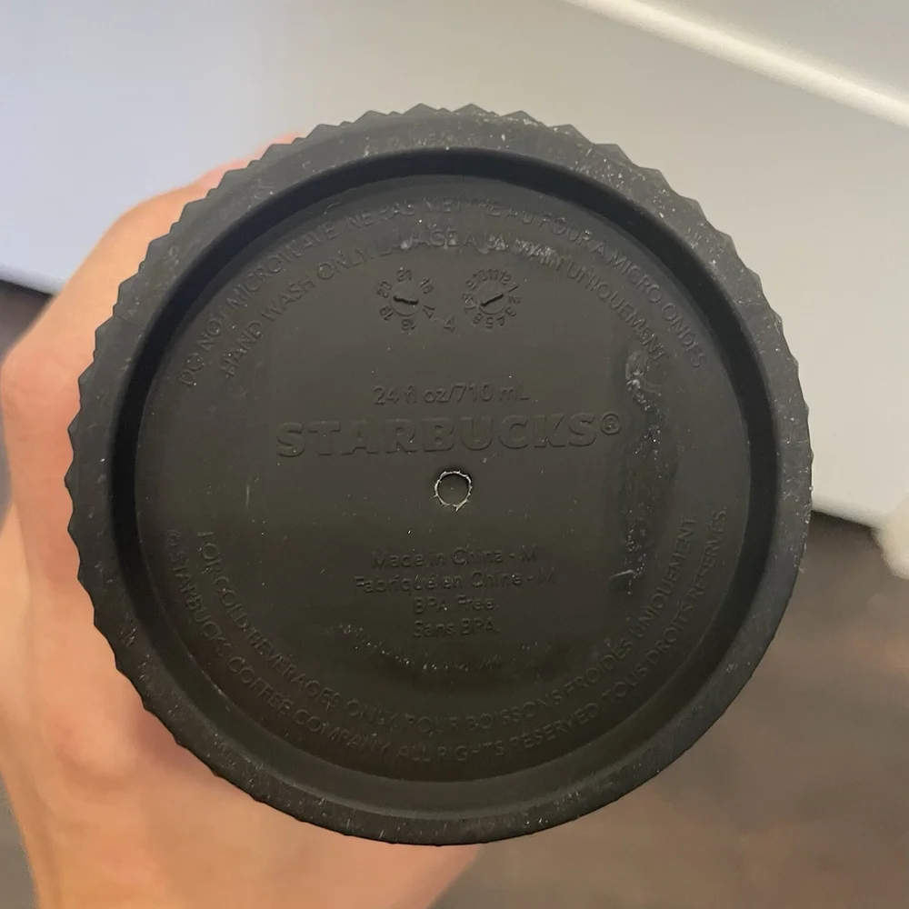Starbucks black matte
